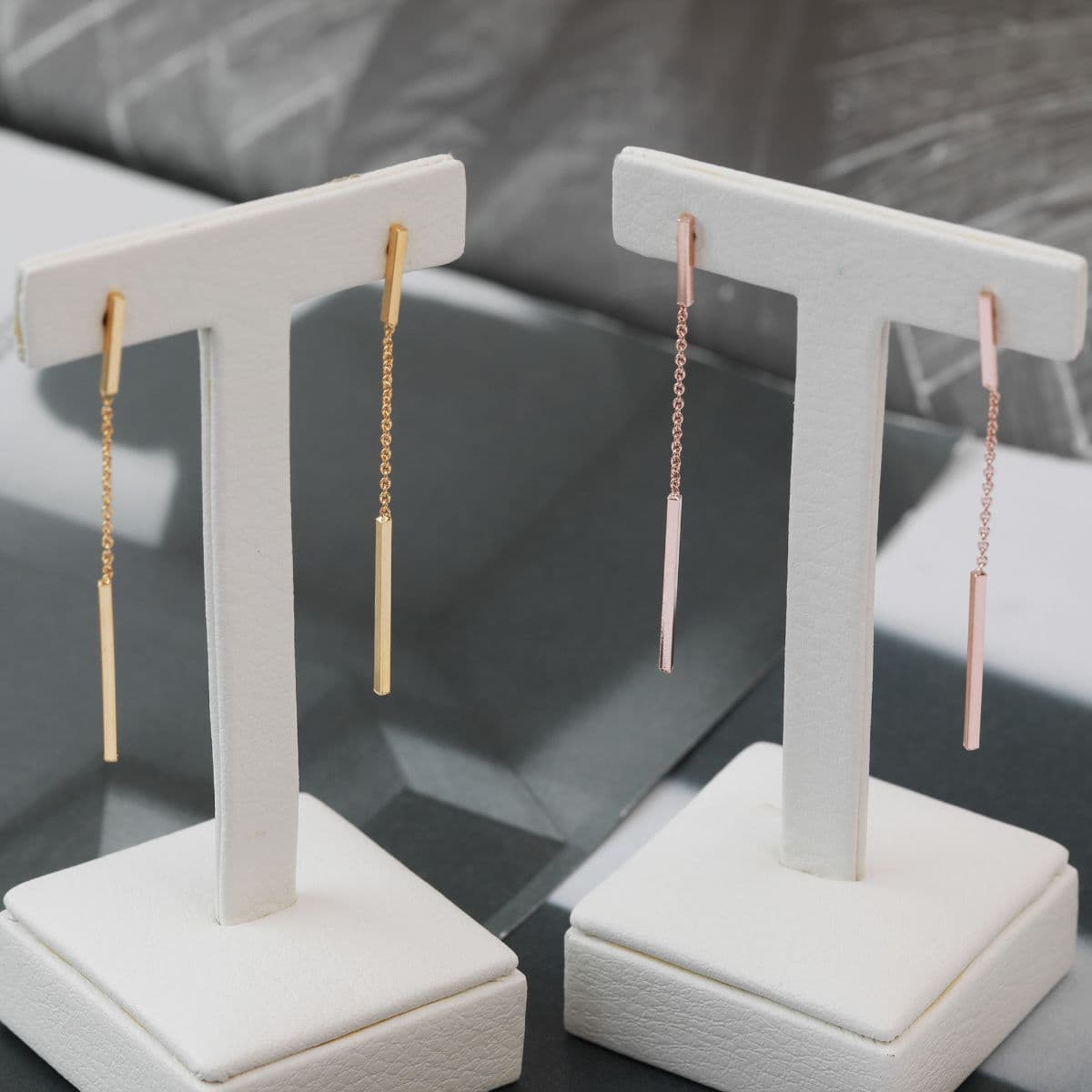 Silver 925 Chain Drop Clutch Earring Series - 이미지 17