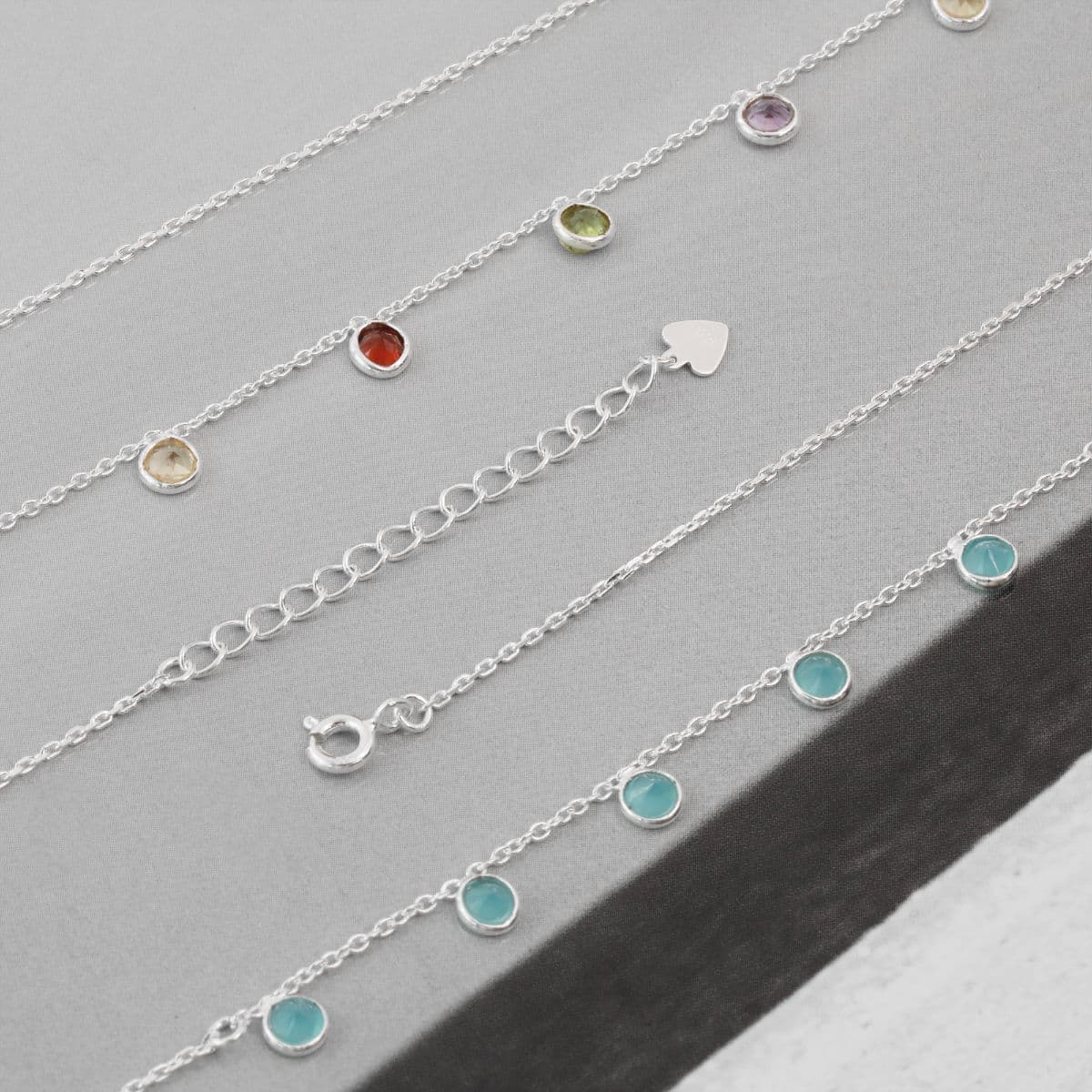 [SE6415], [SN6404] Silver 925 Natural Stone Drop Series (Earrings, Necklace) - 이미지 17