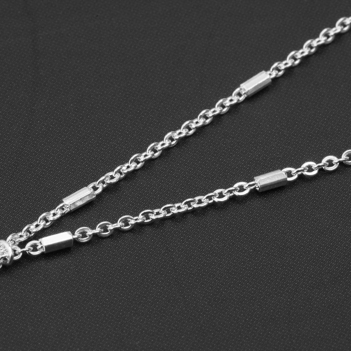 Silver 925 Drop Stick and Chain Necklace Series - 이미지 18