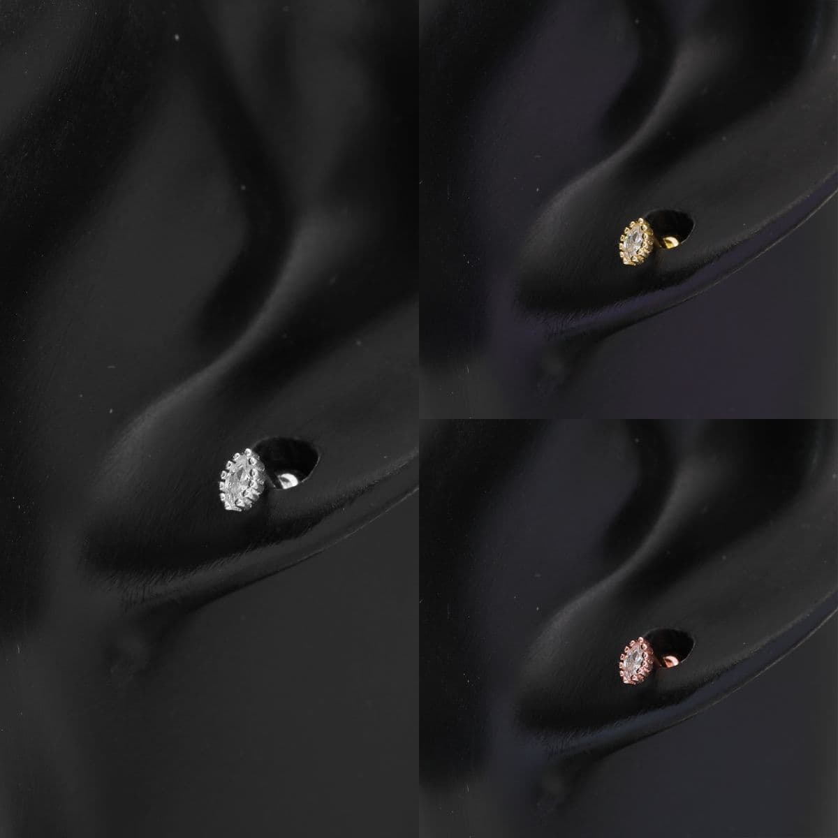 [SPC6507], [SPC6508], [SPC6509] Silver 925 Princessy Piercing Series - 이미지 7