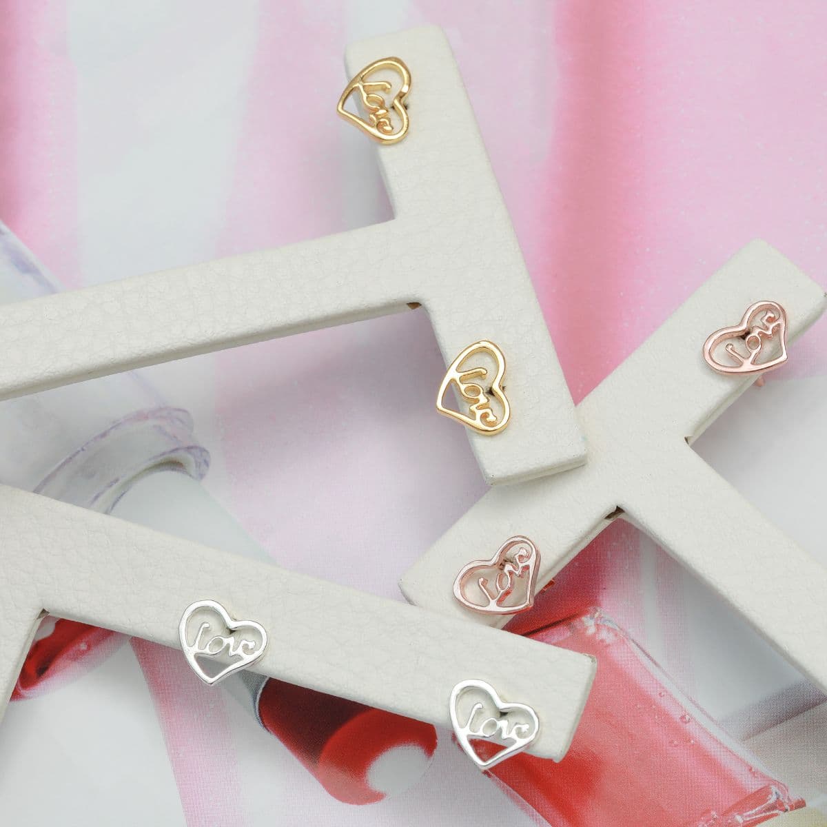 [SE6512] Silver 925 Love in Heart Earrings - 이미지 7