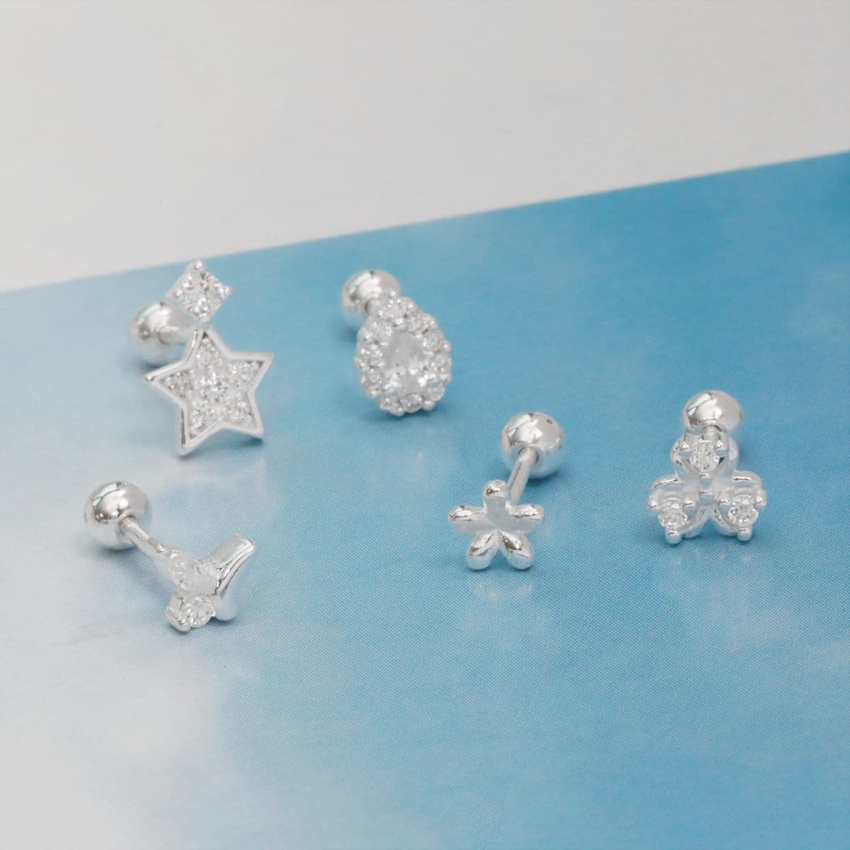 Silver 925 Nature's Providence Piercing Series - 이미지 3