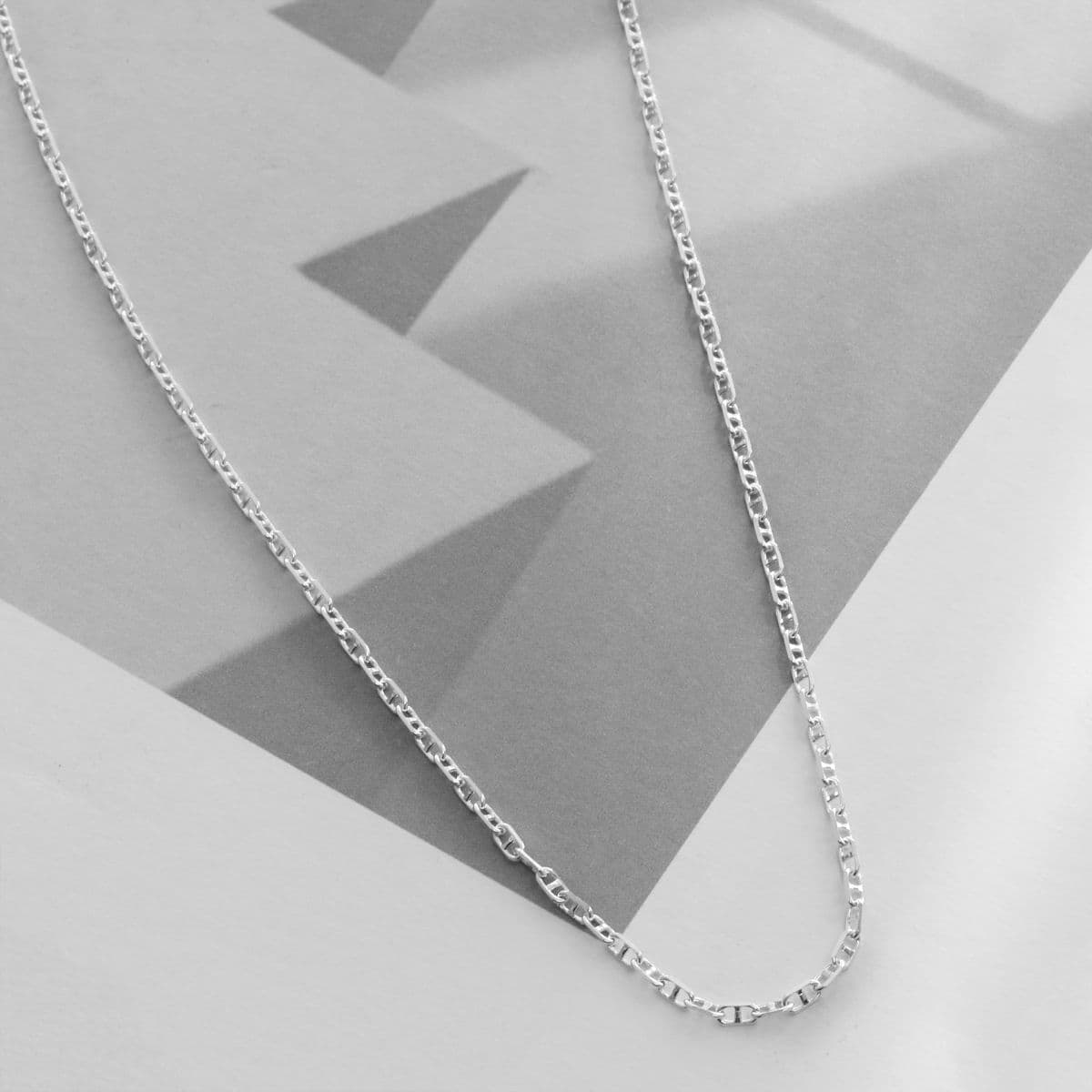 Silver 925 Mini Clip Chain Necklace Series - 이미지 16