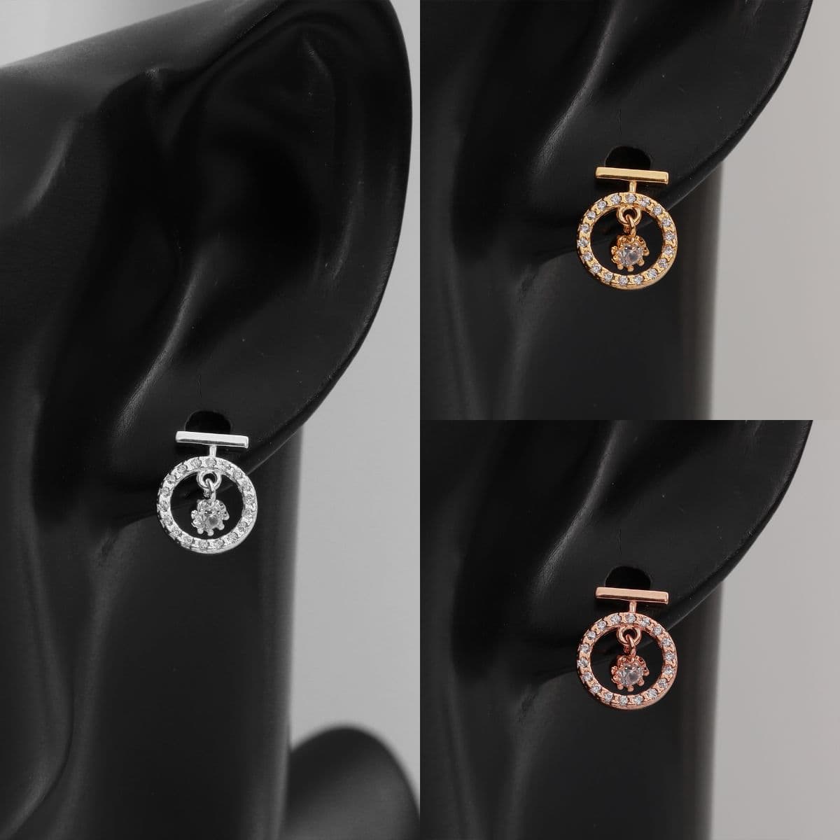 Silver 925 Full of Cubic Earring Series - 이미지 18