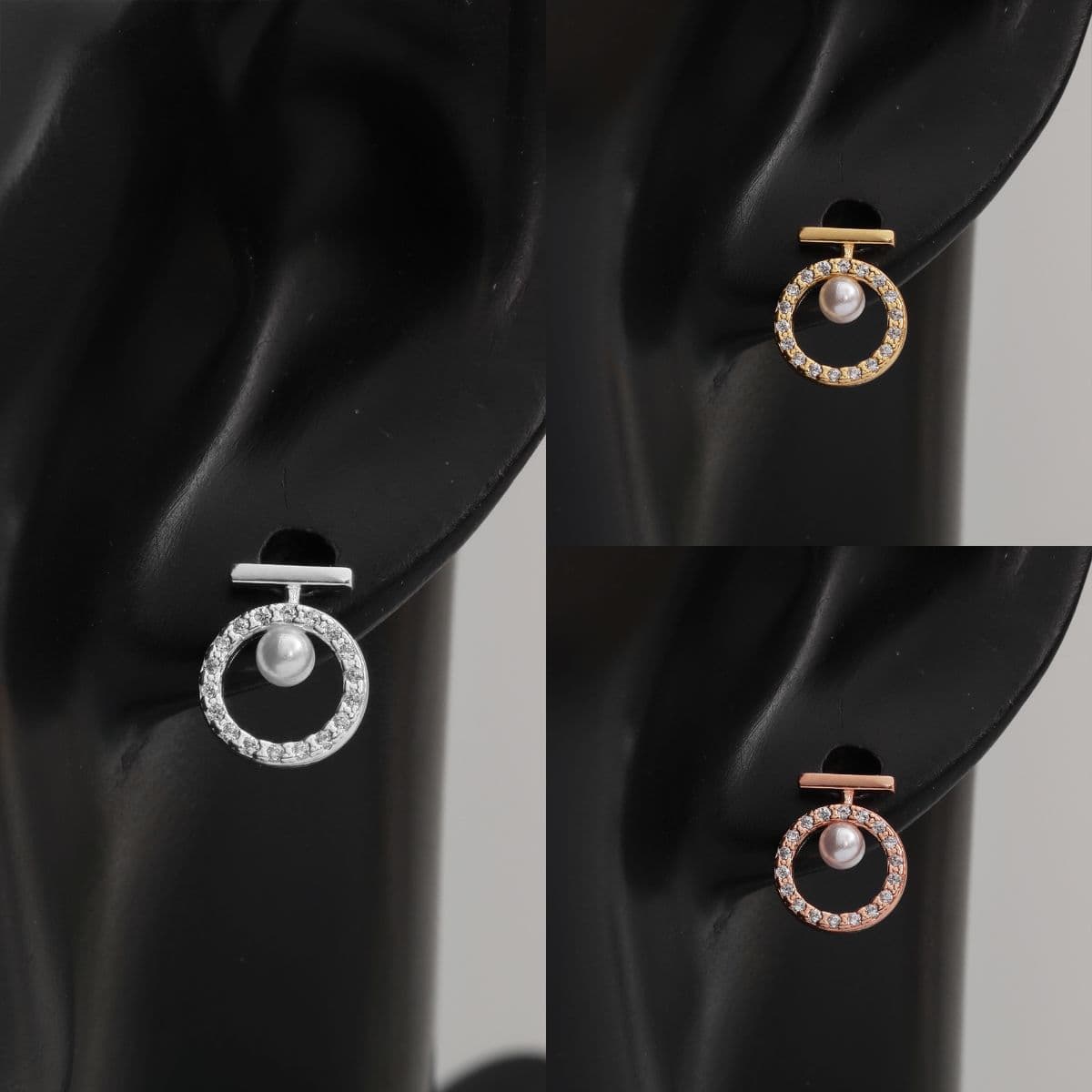 Silver 925 Full of Cubic Earring Series - 이미지 14