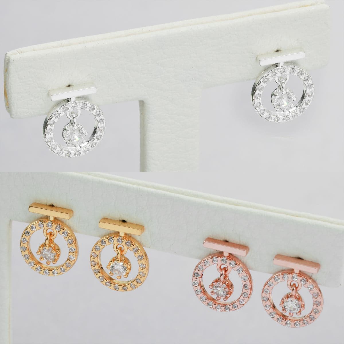 Silver 925 Full of Cubic Earring Series - 이미지 16