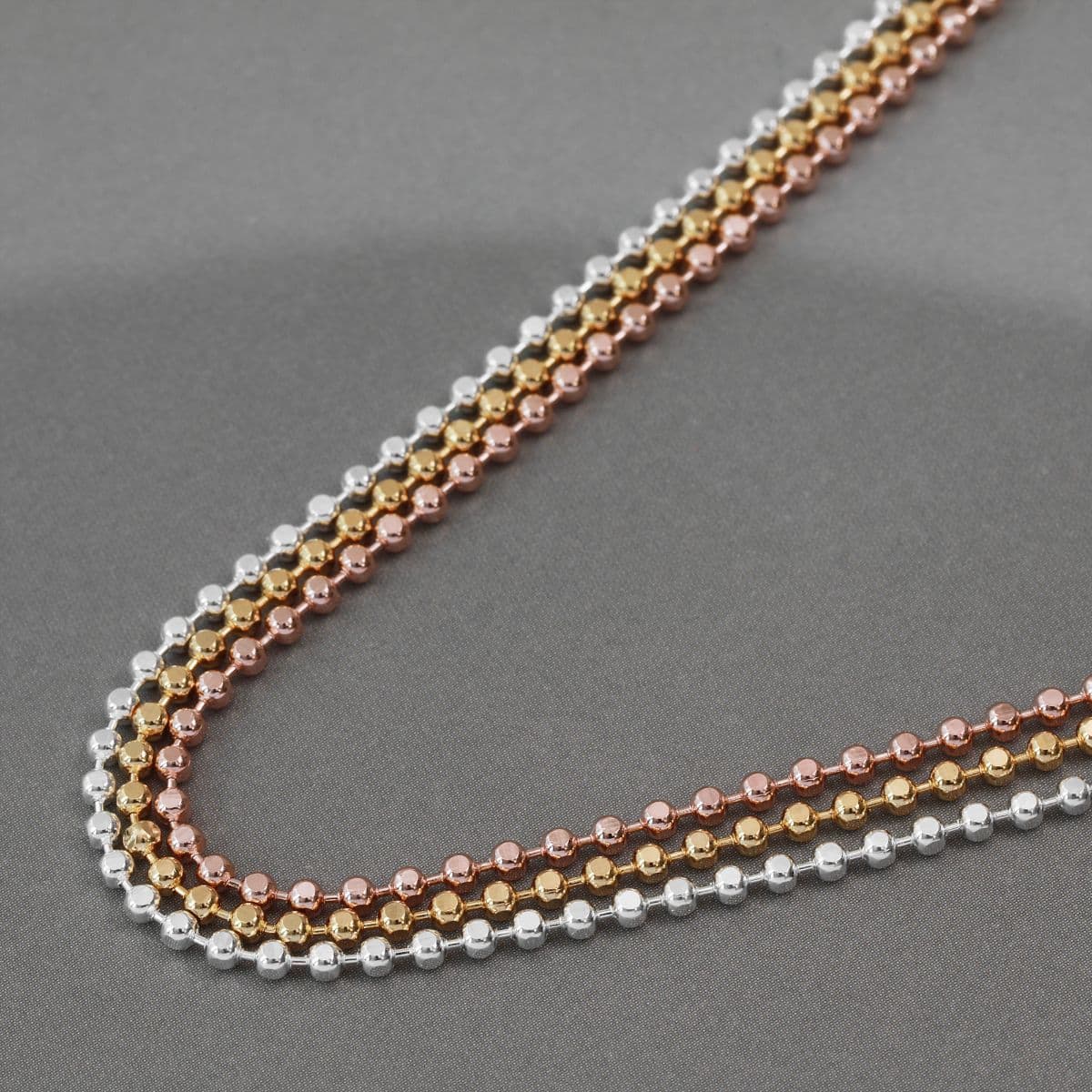 [SN6611] Silver 925 Round Cubic Chain Necklace - 이미지 7