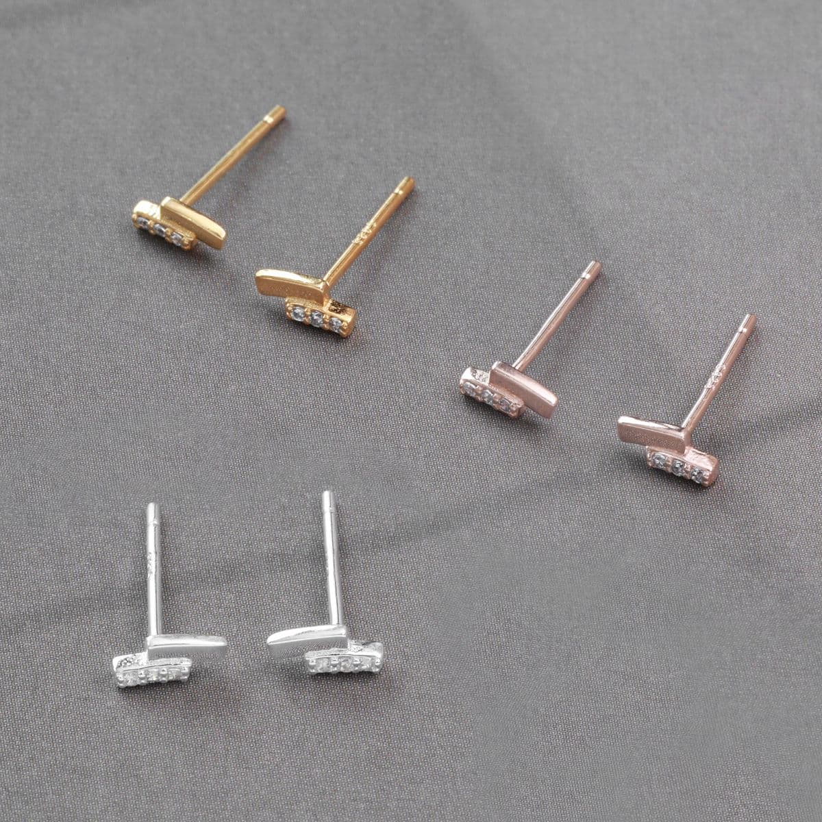 [SPC6606] Silver 925 Mini Double Bar Piercing - 이미지 11