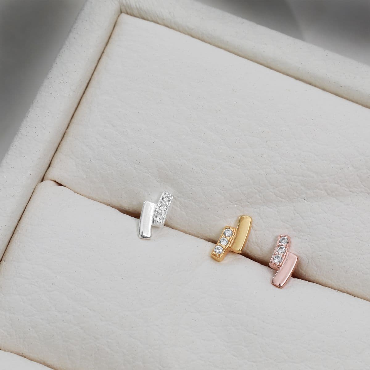 [SPC6606] Silver 925 Mini Double Bar Piercing - 이미지 8