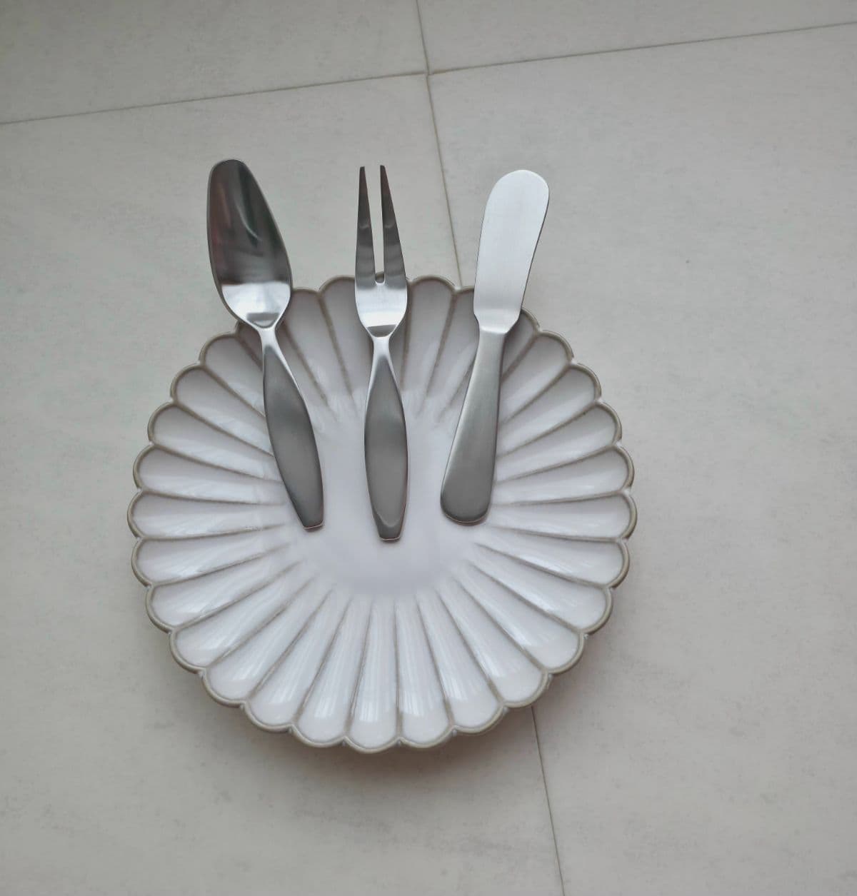 롬버스 티스푼,티포크 - 이미지 1