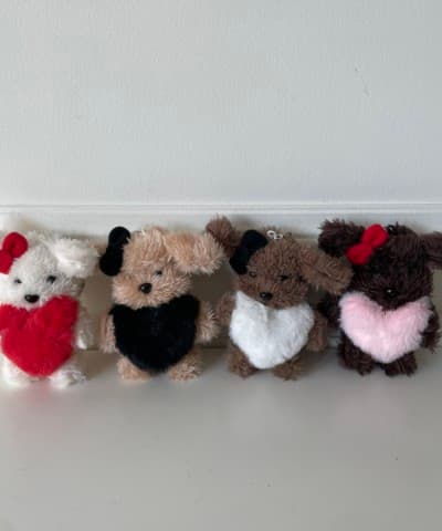 앙고라하트st크림푸들키링(신상)