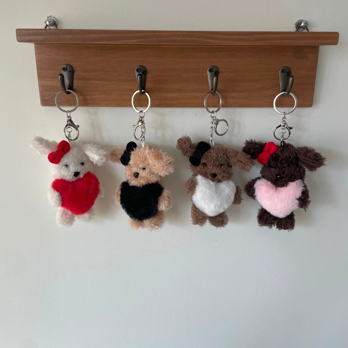 앙고라하트st크림푸들키링(신상) - 이미지 4