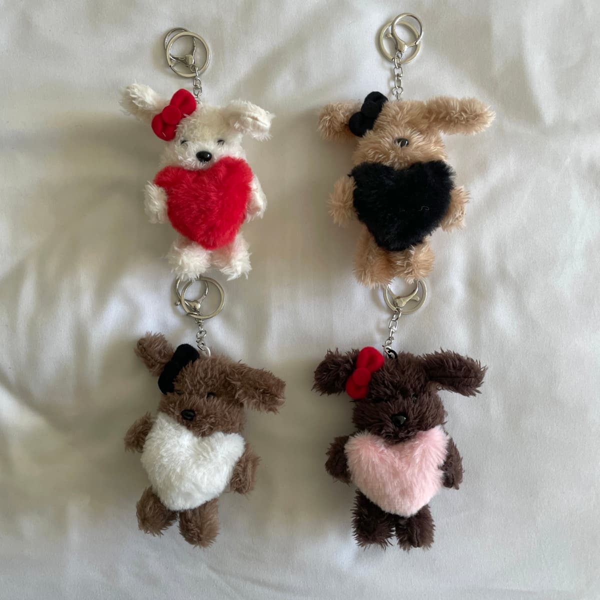 앙고라하트st크림푸들키링(신상) - 이미지 7