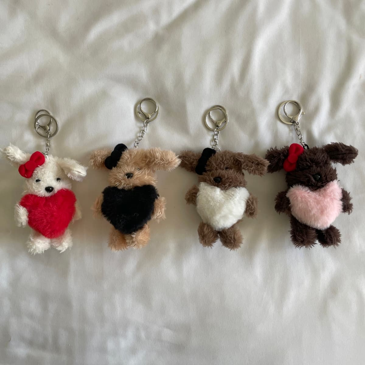 앙고라하트st크림푸들키링(신상) - 이미지 8