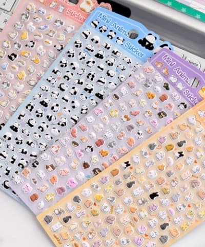 장당500원 미니큐트 에폭시 입체스티커