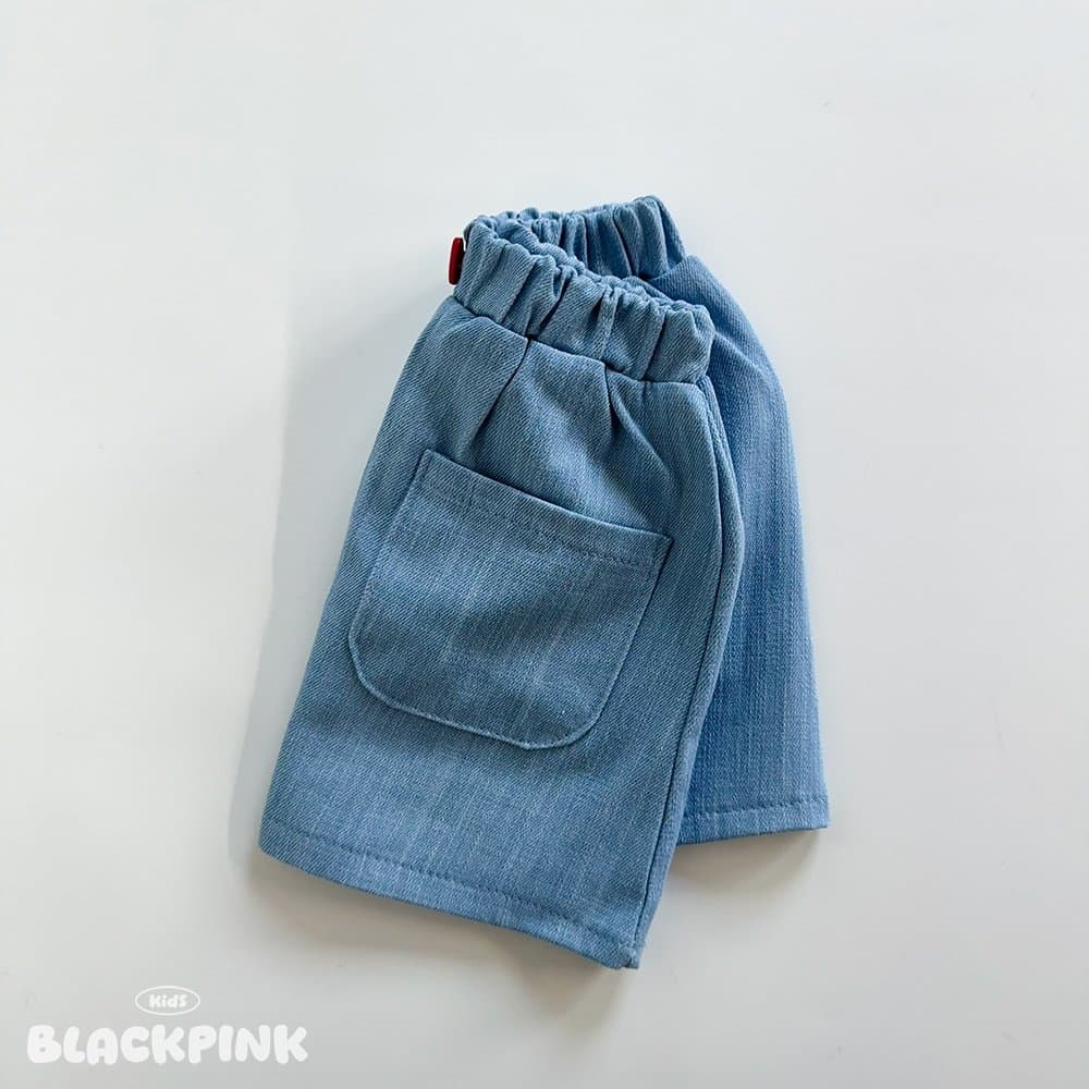 2026 SUMMER Pocket Denim Skirt-Pants - 이미지 4