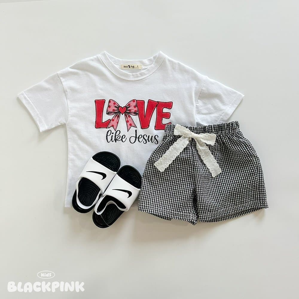 2026 SUMMER Lace Check Shorts - 이미지 8