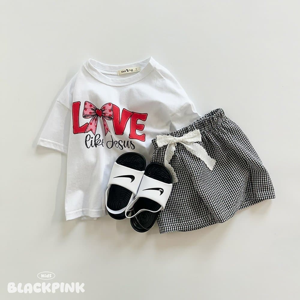 2026 SUMMER Lace Check Shorts - 이미지 7
