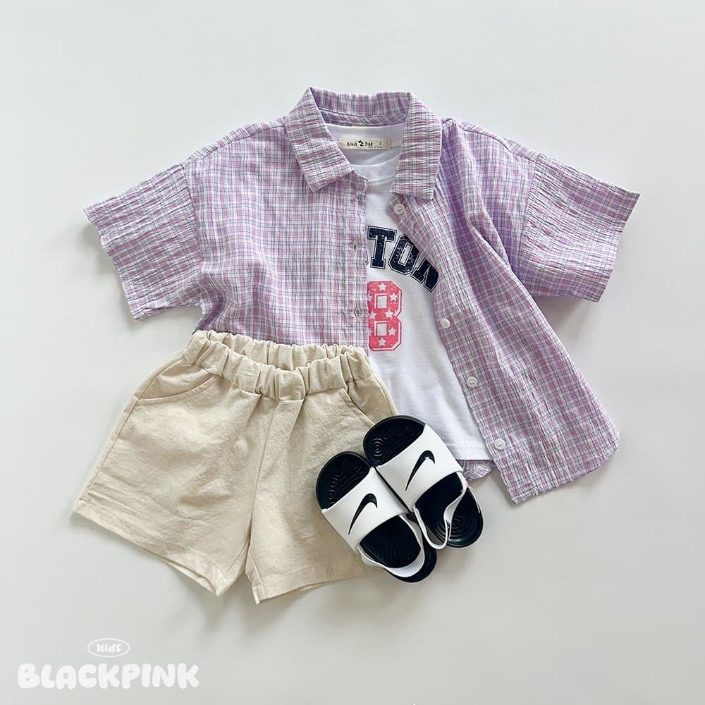 2026 SUMMER Seersucker Check Shirt - 이미지 6