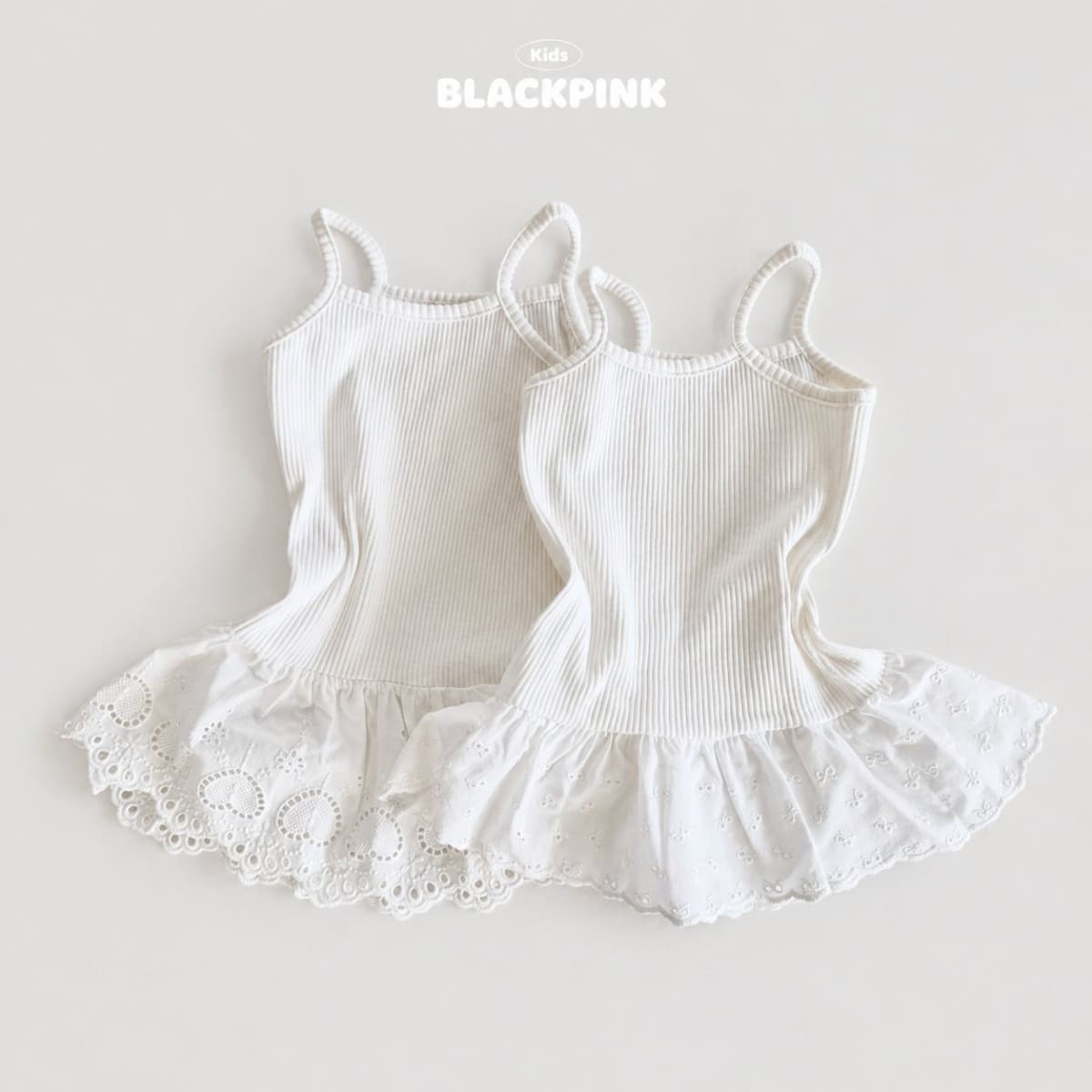 2026 SUMMER Layered Lace Sleeveless - 이미지 3