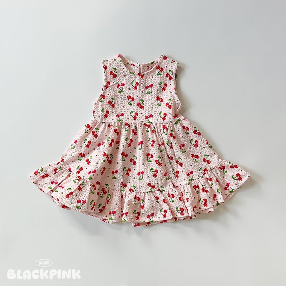 2026 SUMMER Cherry Frill Dress - 이미지 9