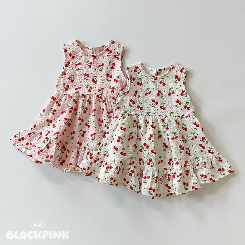 2026 SUMMER Cherry Frill Dress - 이미지 2