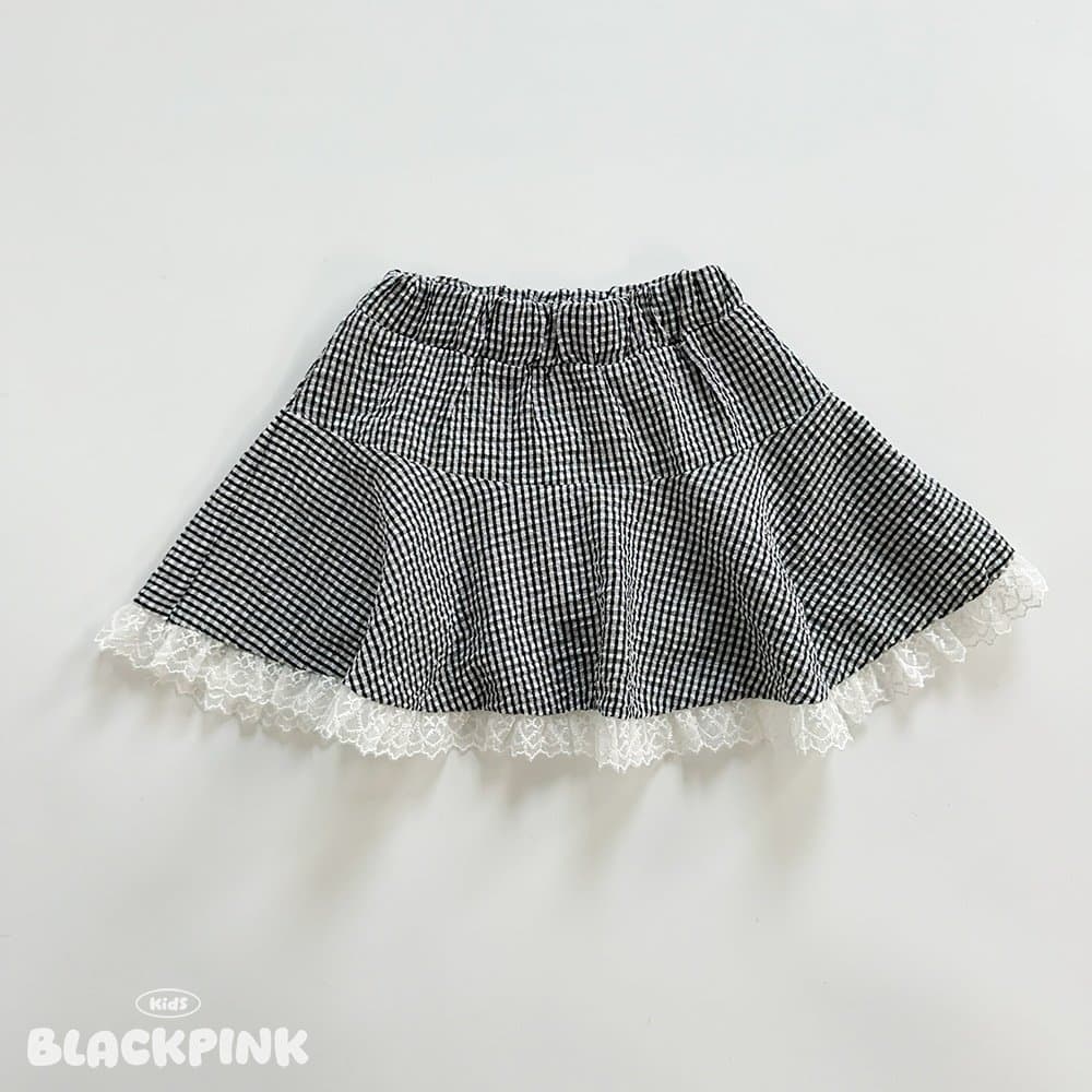SALE Check Lace Skirt - 이미지 18