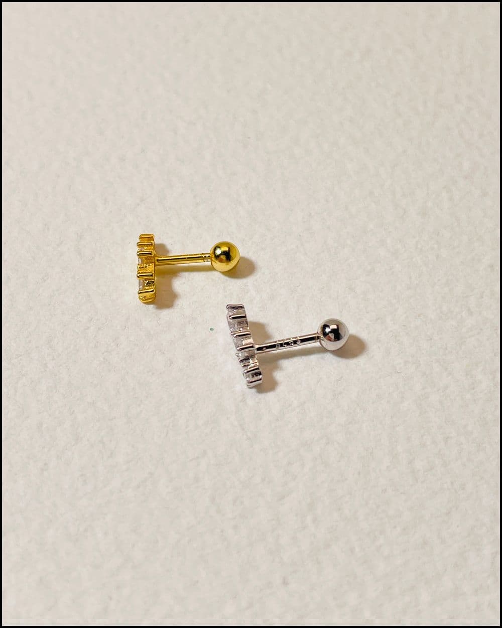 EP14-Asymmetrical Cubic Piercing (Single) - 이미지 11