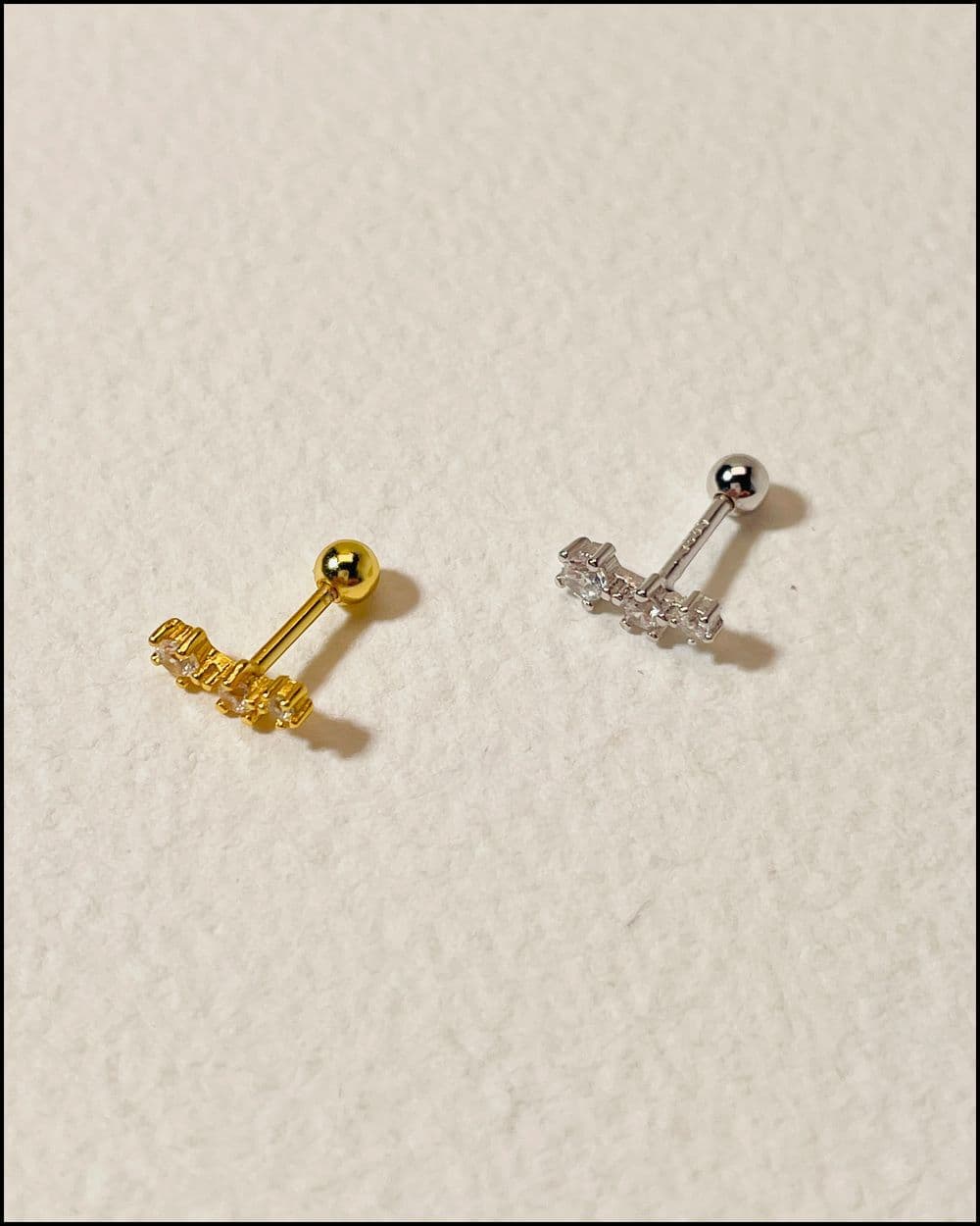 EP14-Asymmetrical Cubic Piercing (Single) - 이미지 5