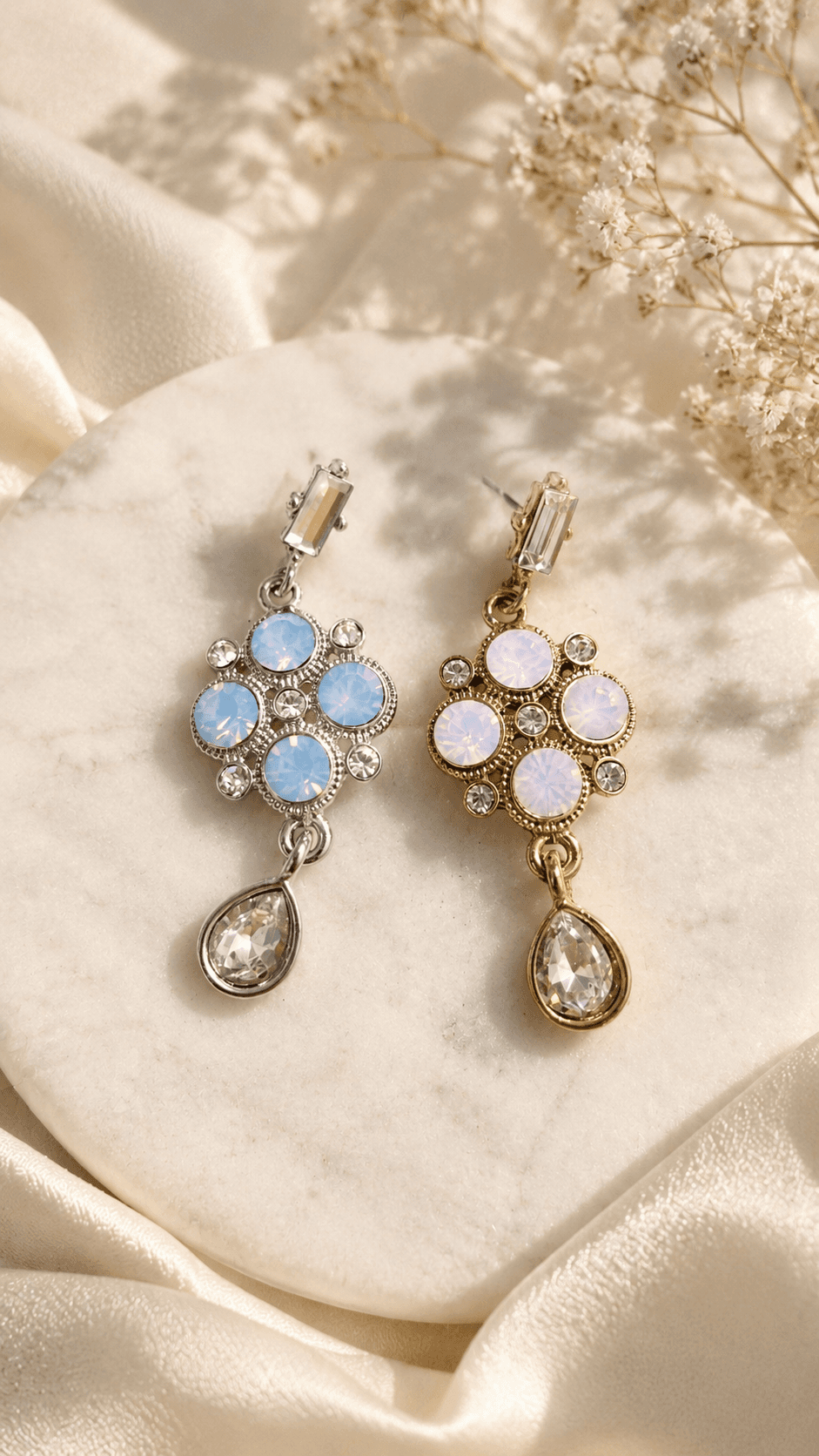 Classic Drop Earrings - 이미지 1
