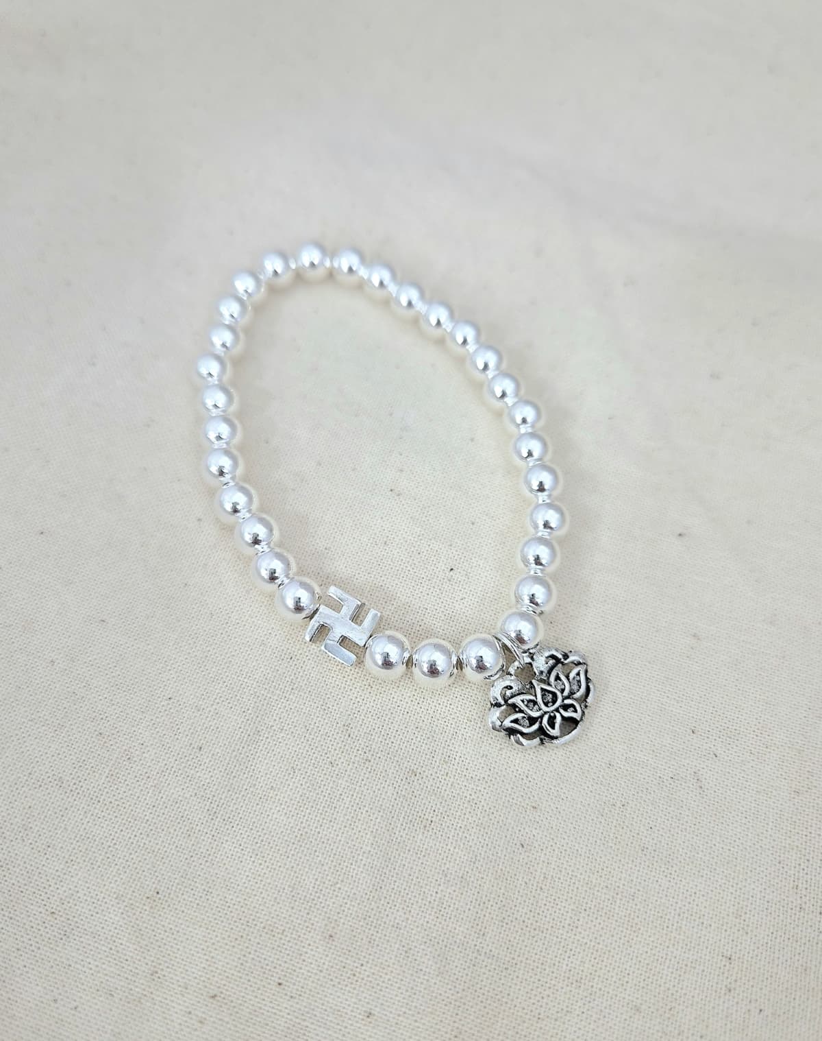 Jeolmanja lotus banding bracelet - 이미지 4