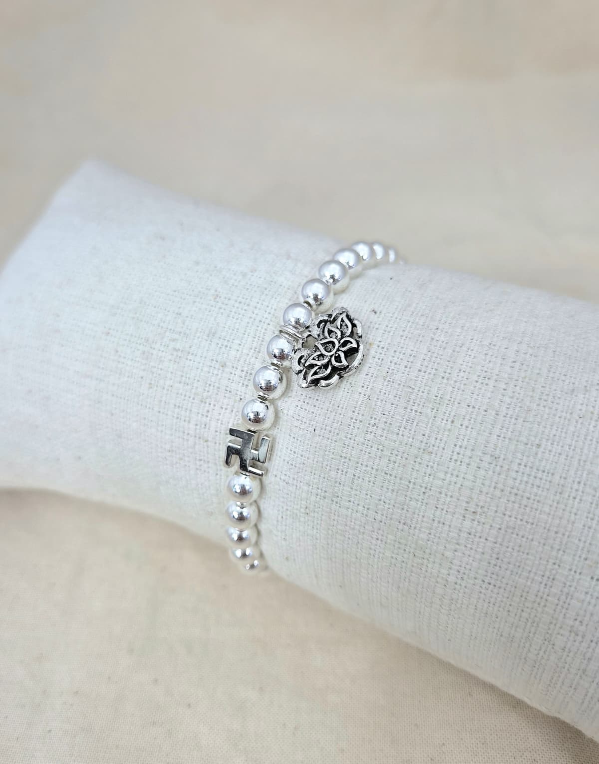Jeolmanja lotus banding bracelet - 이미지 2