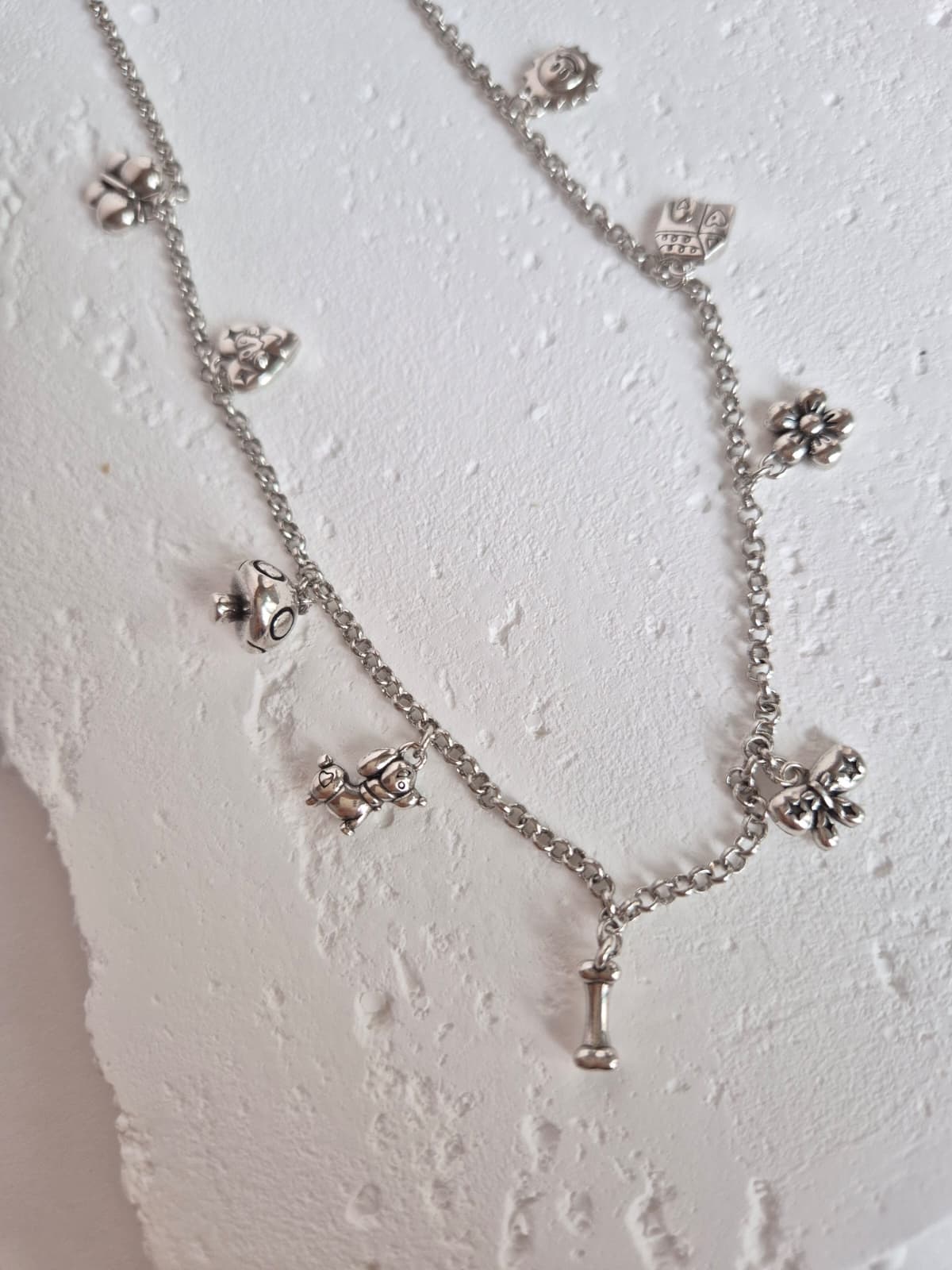 Unique Multi Charm Necklace - 이미지 5