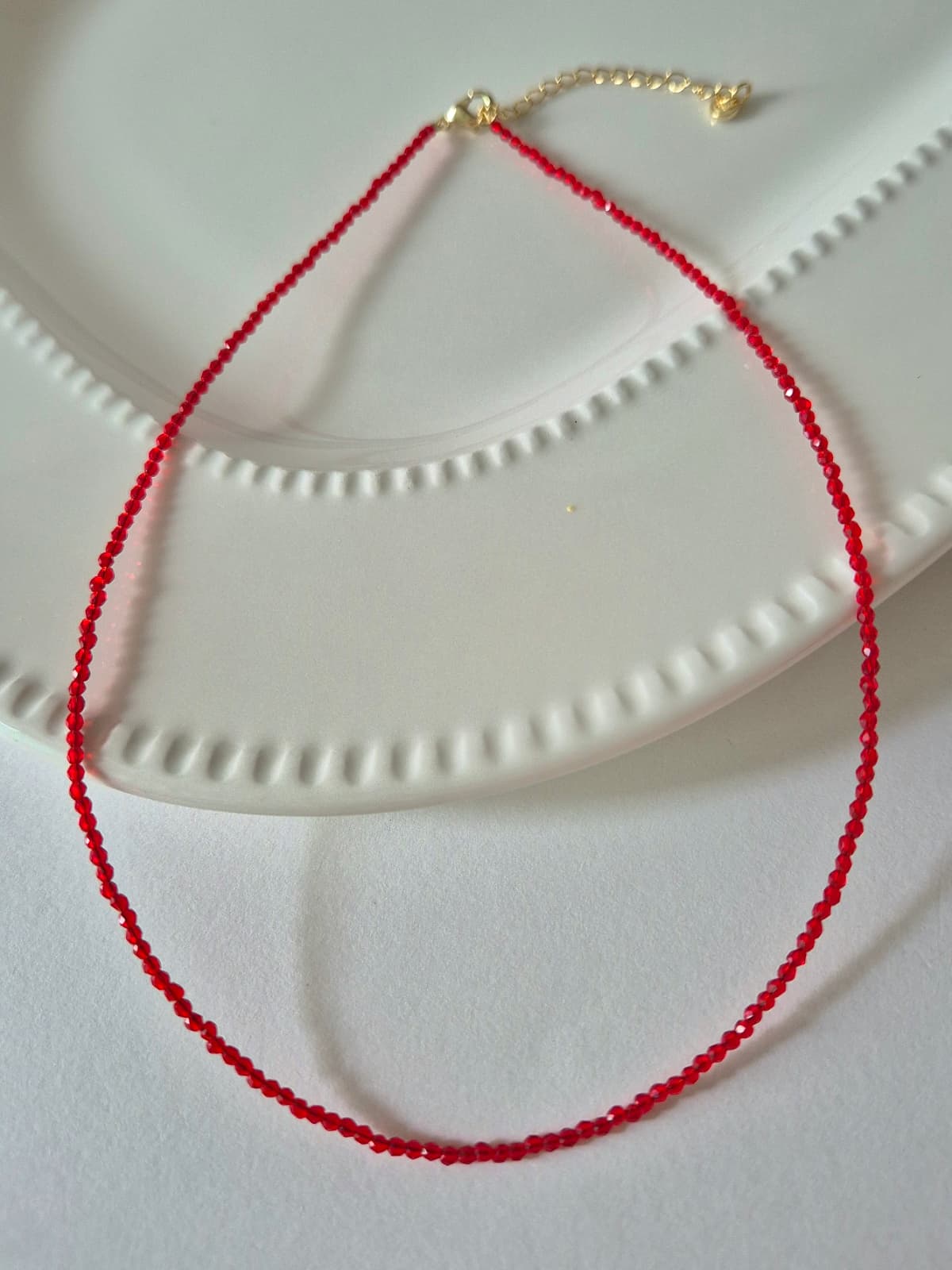 Colored Gemstone Bead Choker Daily Layered Necklace - 이미지 13