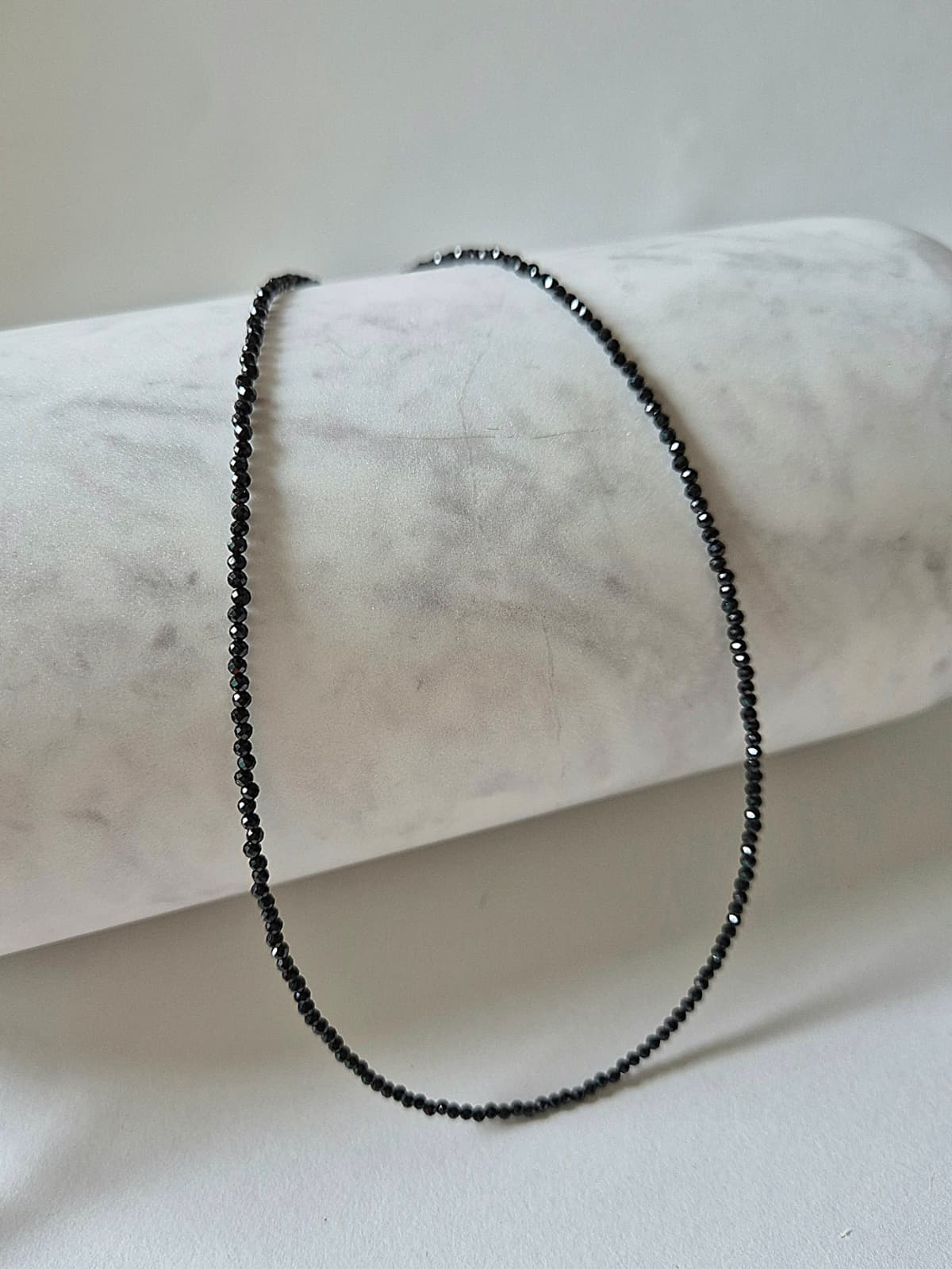 Colored Gemstone Bead Choker Daily Layered Necklace - 이미지 3