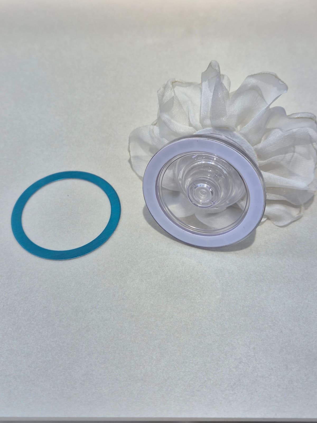 Chiffon Big Flower MagSafe Grip Tok Smart Tok - 이미지 6