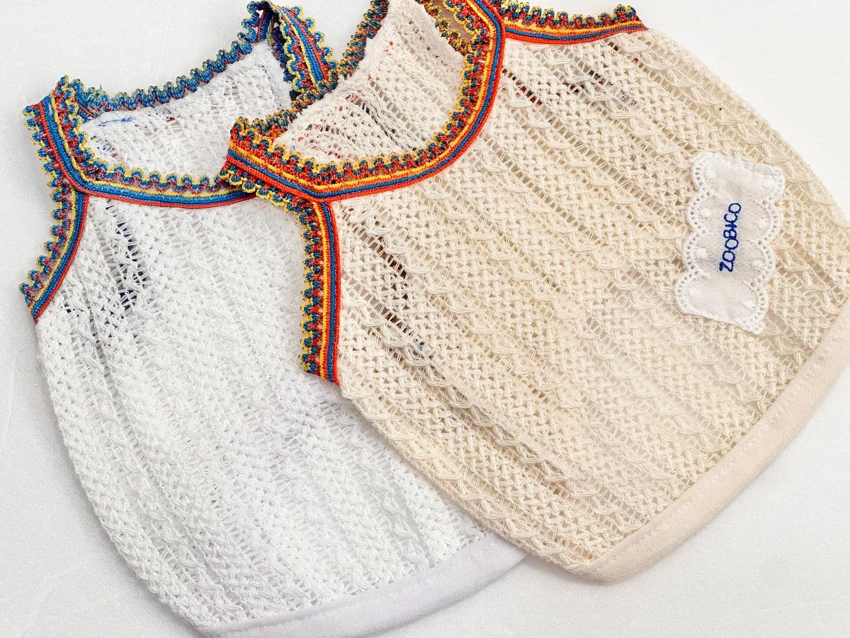 Jubico Dog Clothes Ethnic Sleeveless Top - 이미지 9