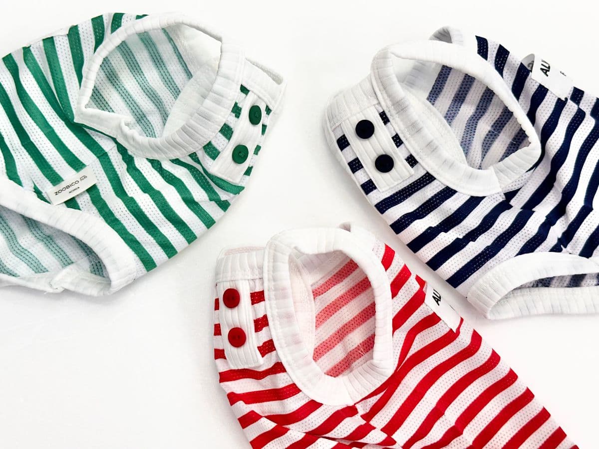 Jubico Good Day Mesh Style Sleeveless Dog Clothes - 이미지 8