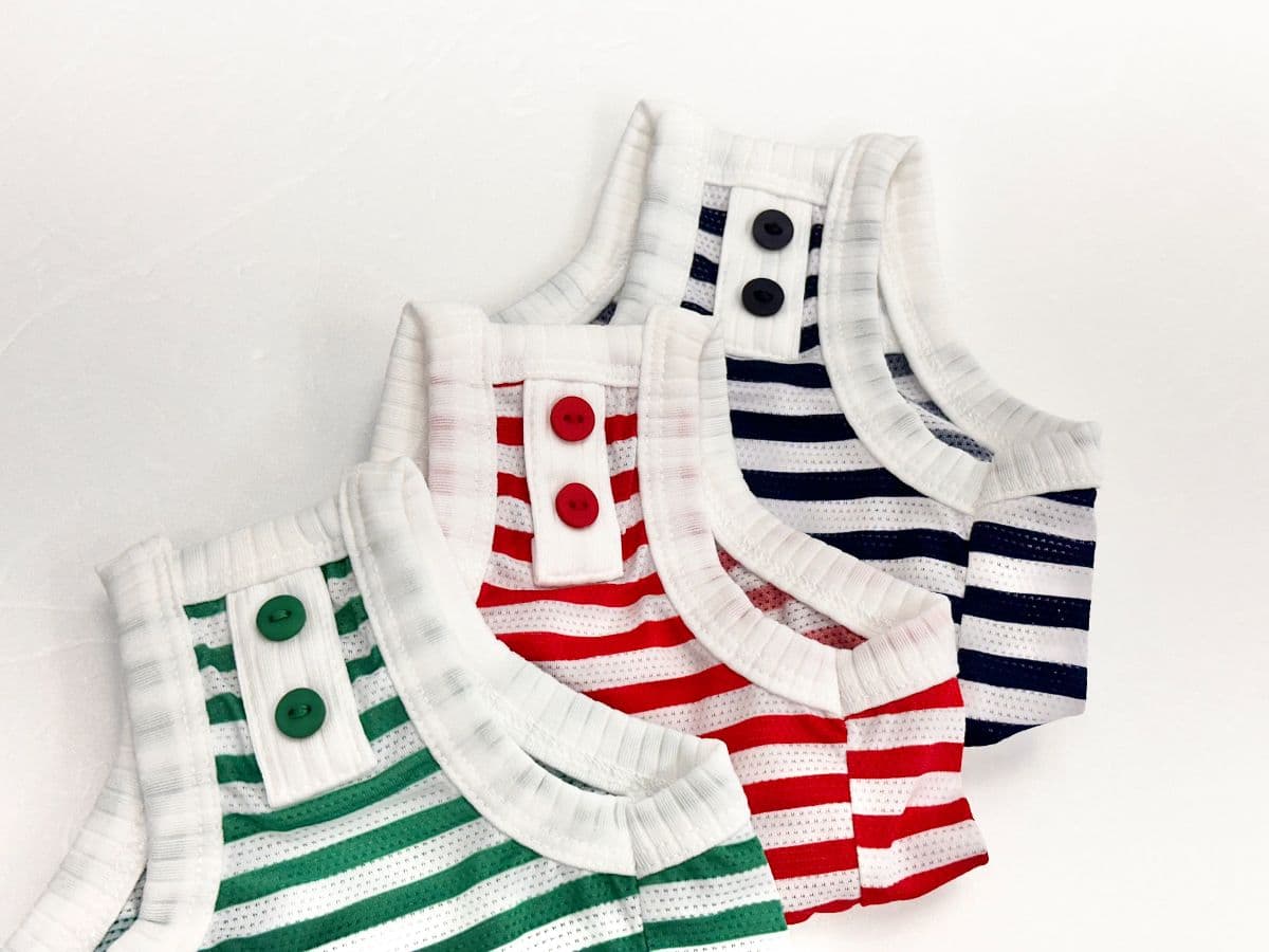 Jubico Good Day Mesh Style Sleeveless Dog Clothes - 이미지 9
