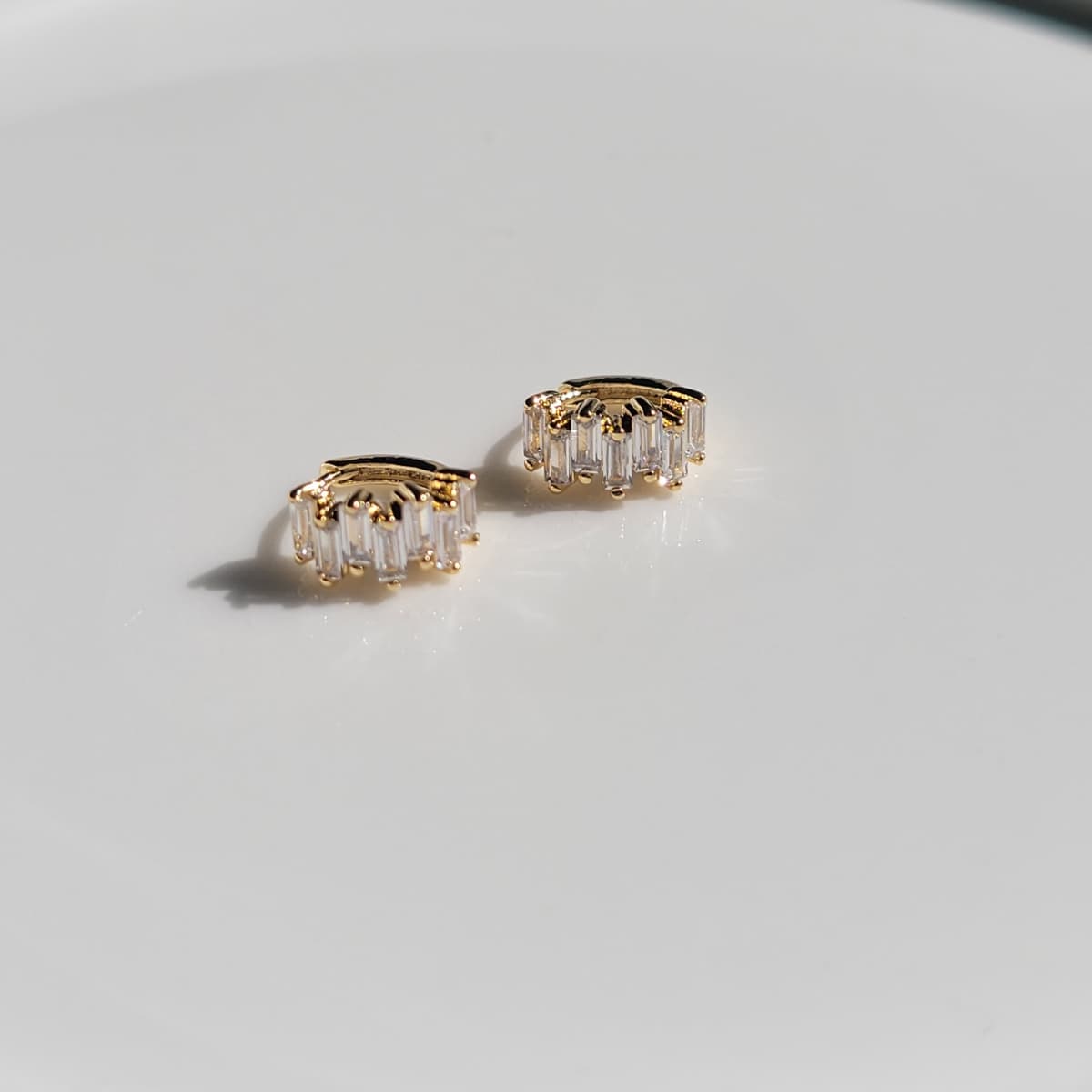 Mini One-Touch Earrings No. 2 - 이미지 4
