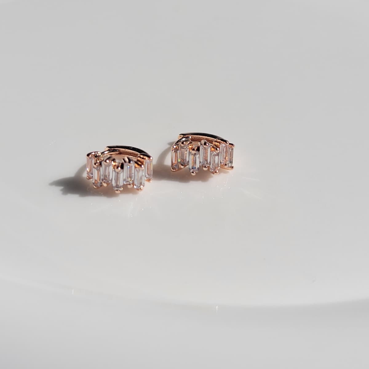 Mini One-Touch Earrings No. 2 - 이미지 6