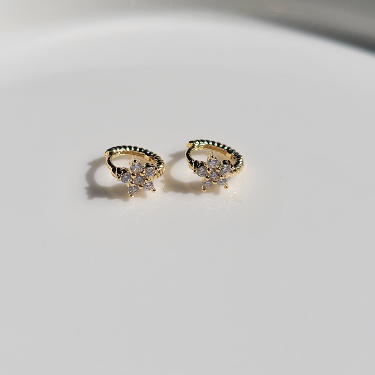 Mini One-Touch Earrings No. 6 - 이미지 3