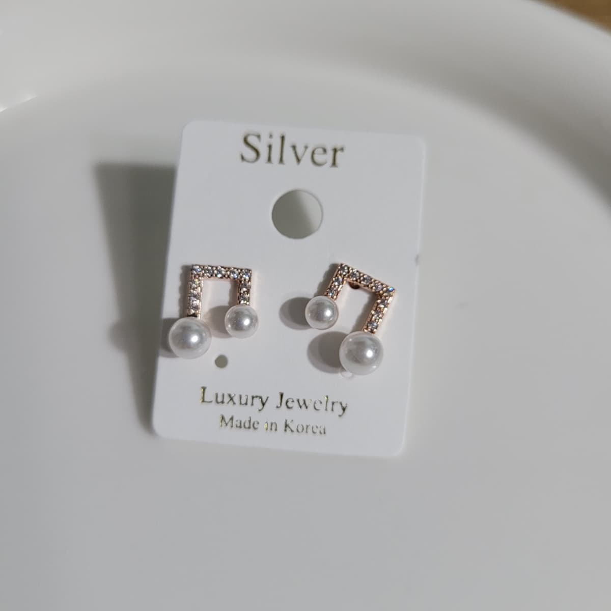 Silver Post Special Price Earrings - 이미지 3