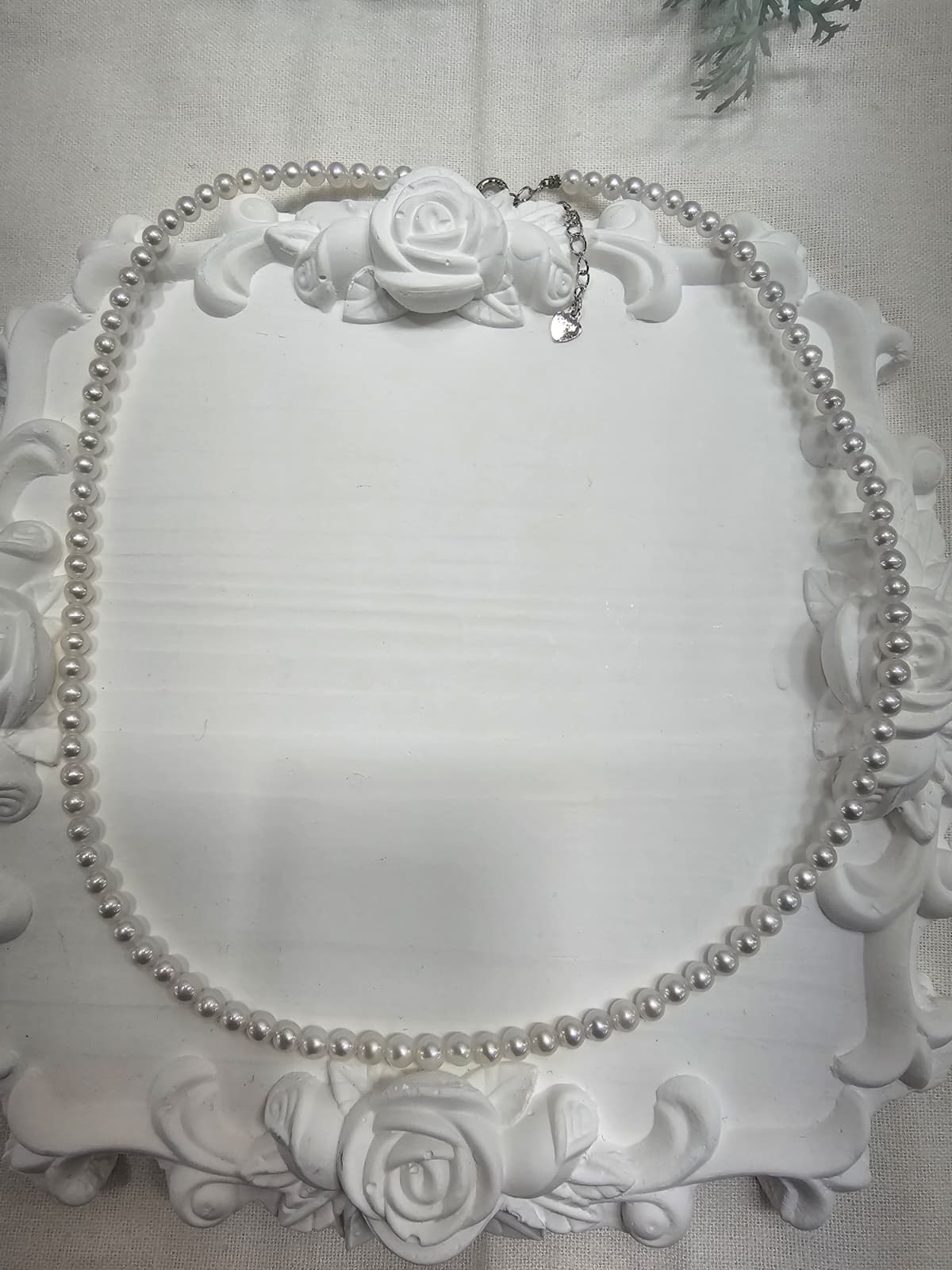 Premium Grade Natural Freshwater Pearl Luxury High Quality 925 Silver Ornament Freshwater Pearl Necklace 4mm - 이미지 4