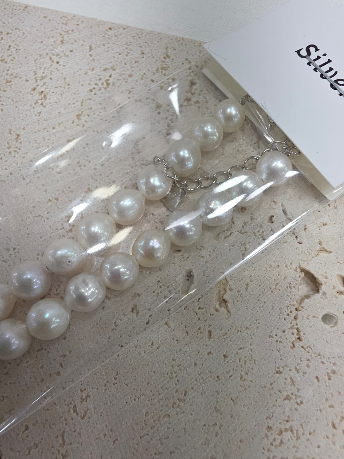 Freshwater Pearl Necklace 7mm/8mm Silver Clasp (Select 1) - 이미지 8