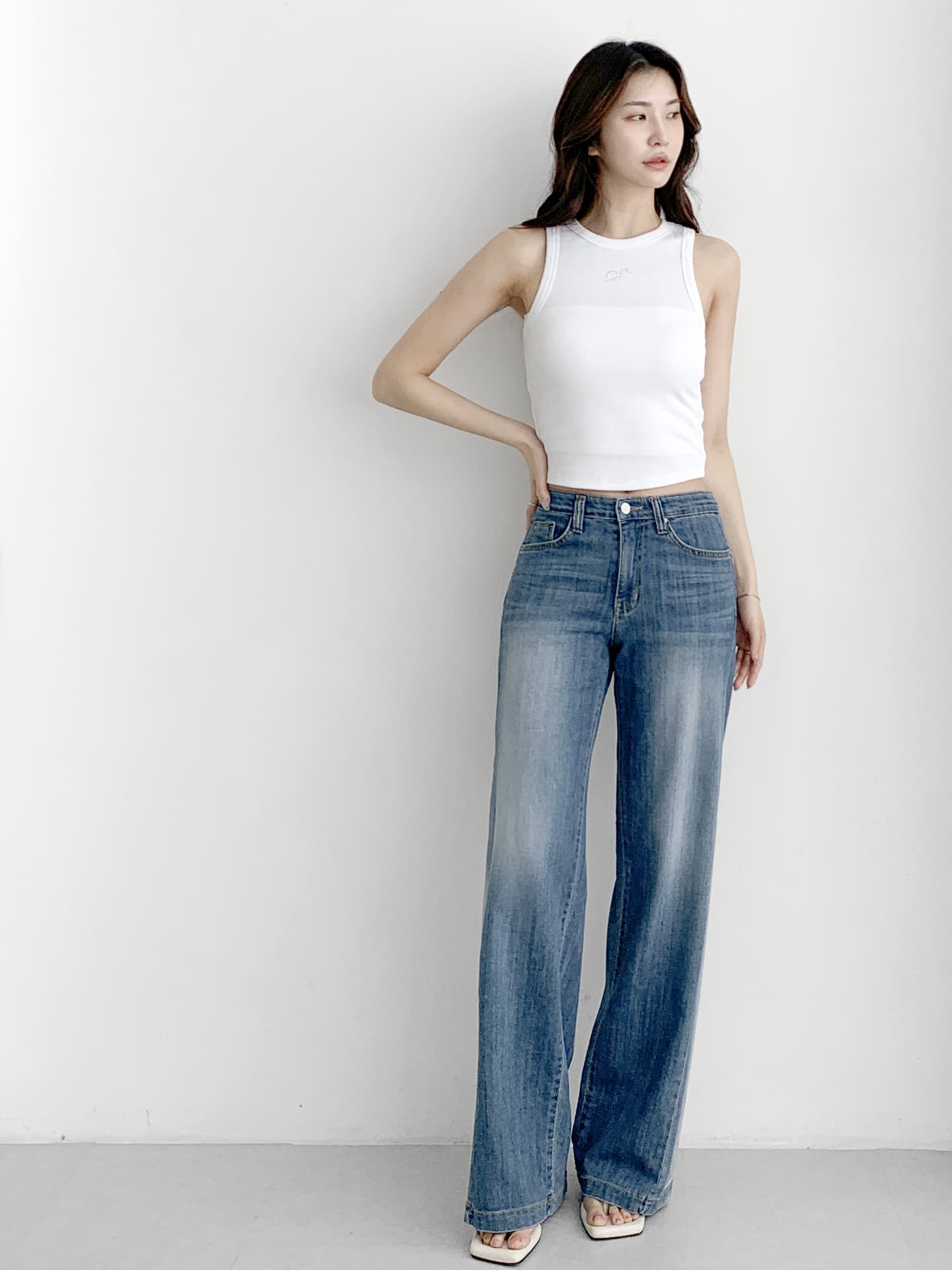 913 Ring yarn spandex cut wide - 이미지 6