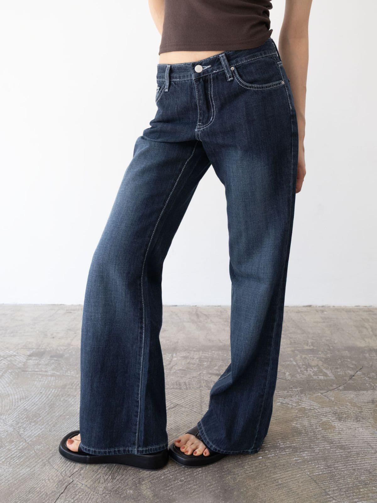 921 Summer Low-Rise Denim Bootcut - 이미지 7