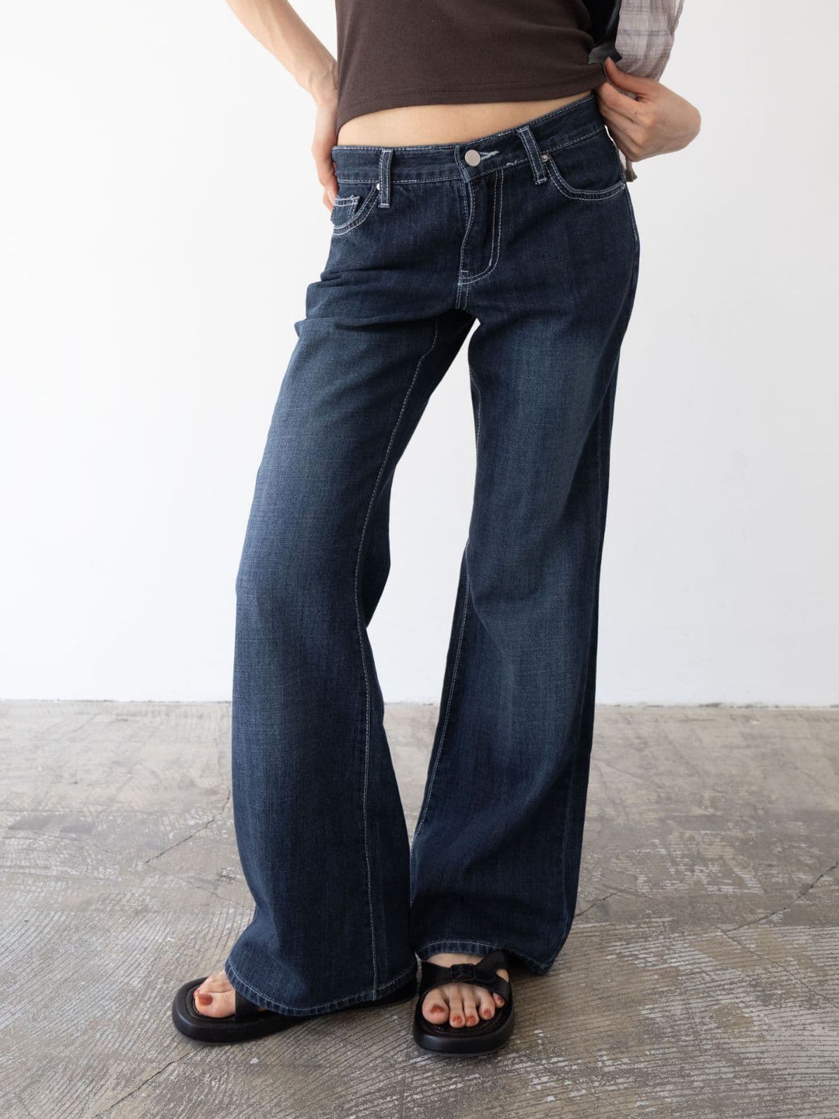 921 Summer Low-Rise Denim Bootcut - 이미지 12