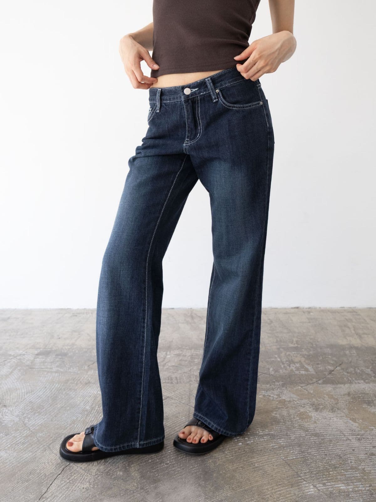 921 Summer Low-Rise Denim Bootcut - 이미지 9