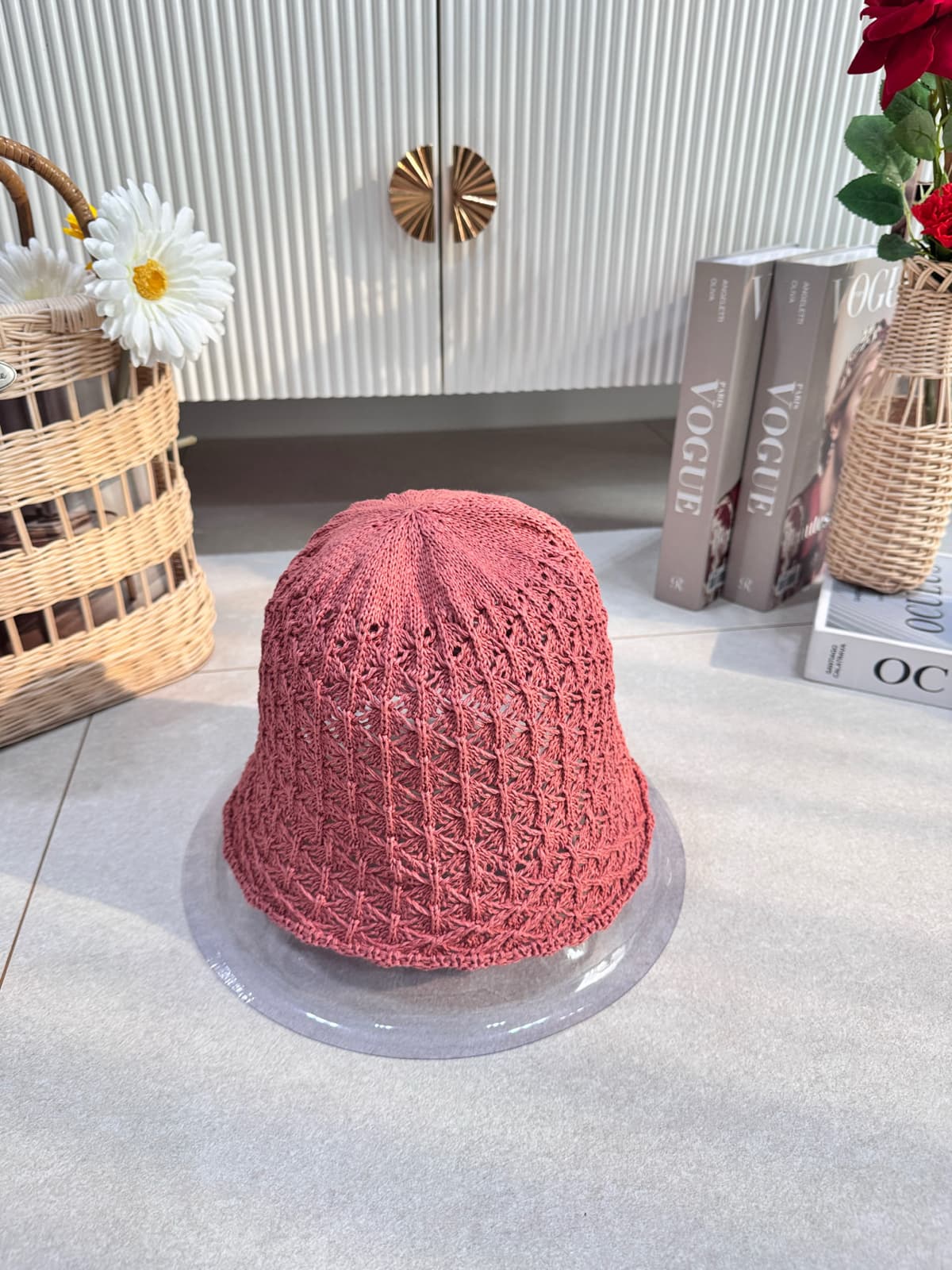 Crochet-punched knit buns - 이미지 11